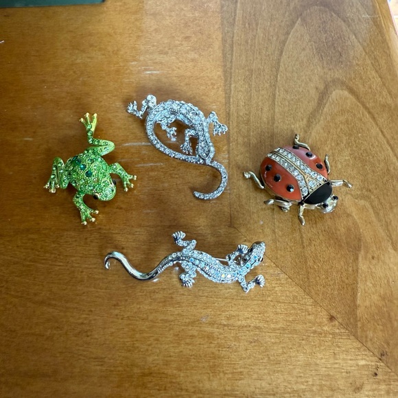 Colorful Animal Brooch Set - Picture 3 of 16